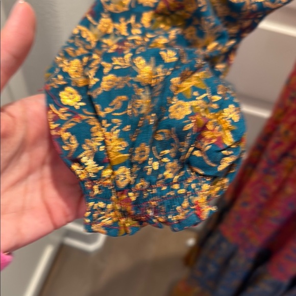 FARM Rio Floral Royalty Patch Maxi Dress Size S - Picture 10 of 14